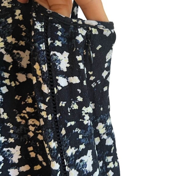 Sunday Best floral open back empire waist mini dress size 4 excellent condition - Picture 6 of 12